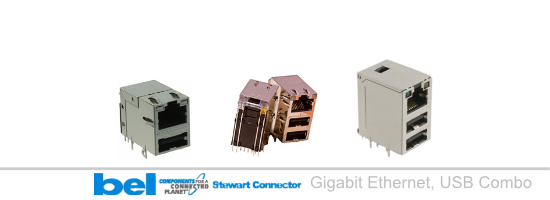 Gigabit Ethernet, USB Combo